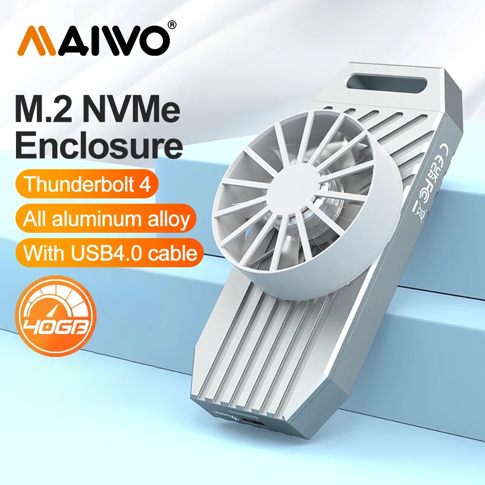 MAIWO USB4 NVMe M.2 SSD Enclos - Usb4 40Gbps External Ssd 8Tb 评论和价格