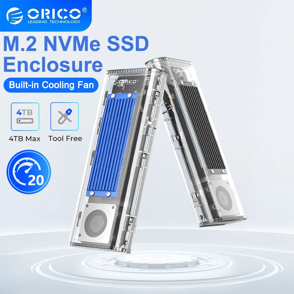 ORICO 20Gbps M.2 NVMe SSD Case - Thunderbolt 4 External Ssd 4Tb 评论和价格